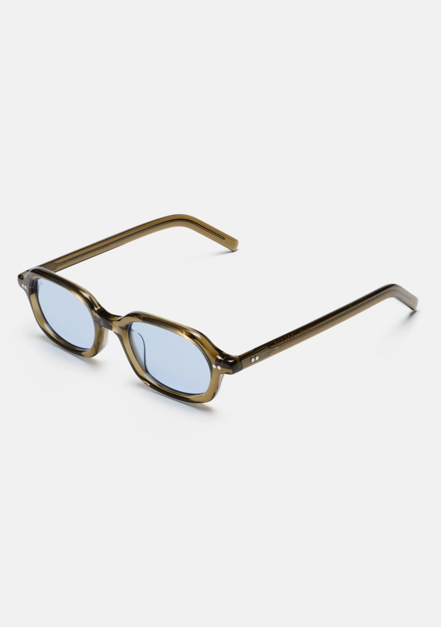 Psyche - Olive Green / Sky Blue