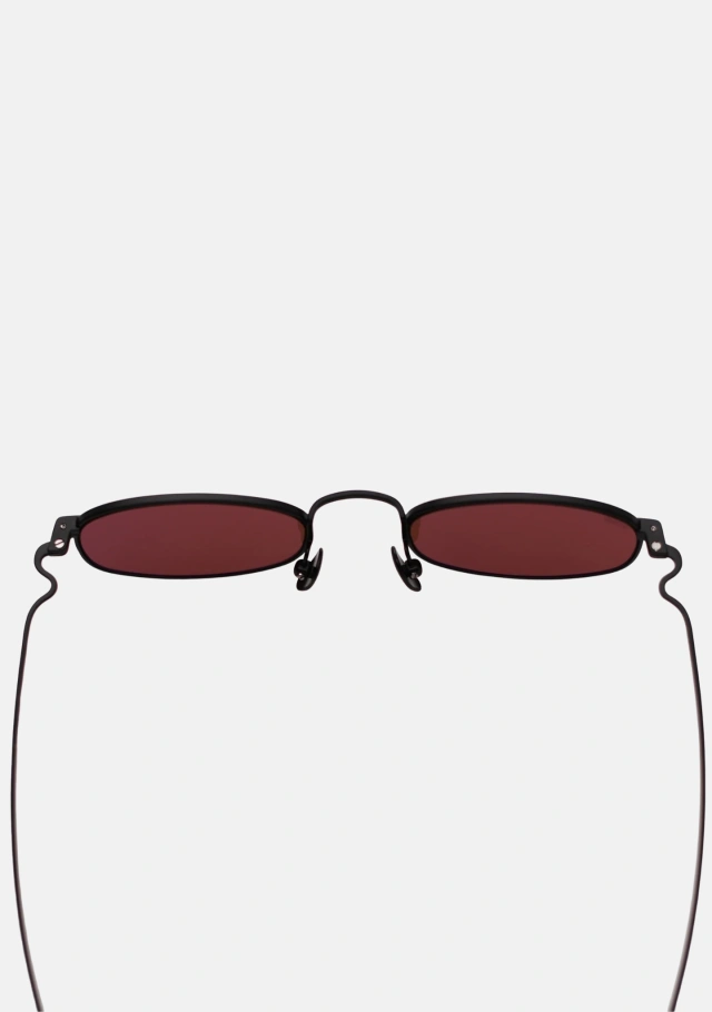 Icon Matte Black / Burgundy